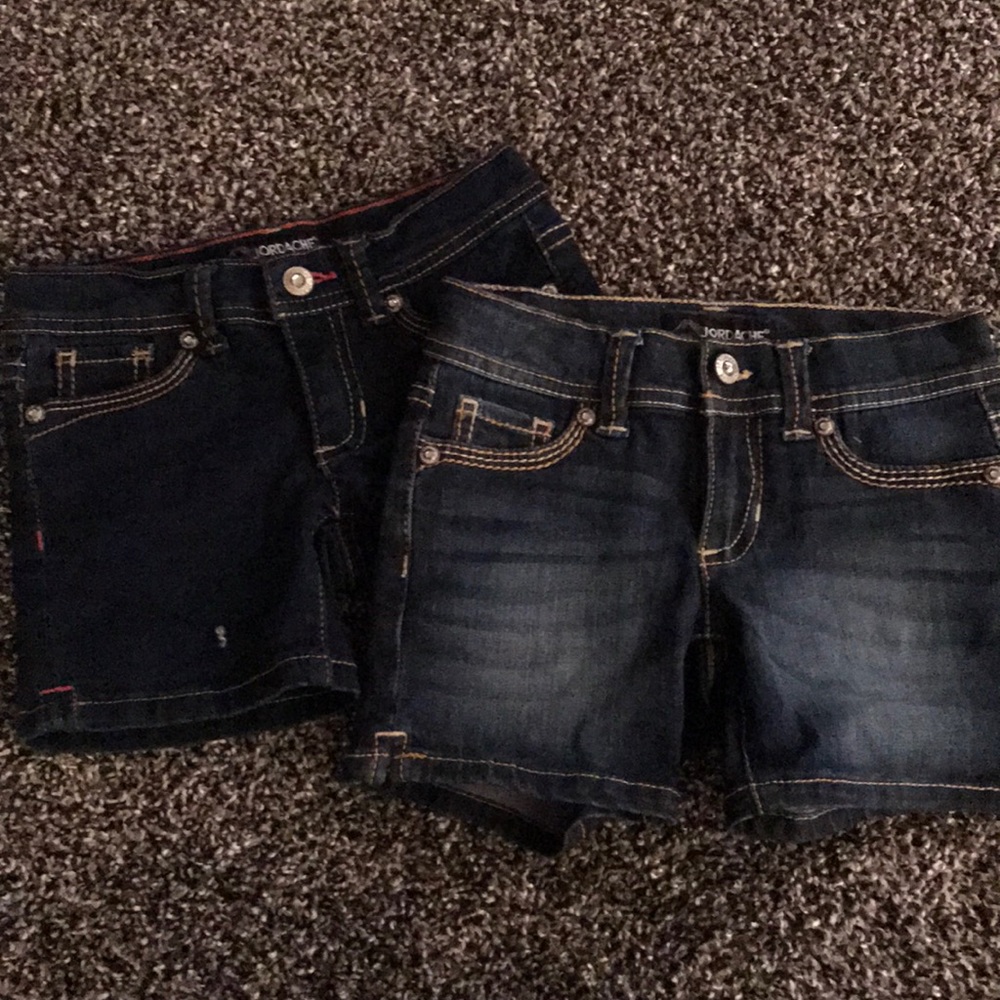 EUC Jordache Girls Jean Shorts
